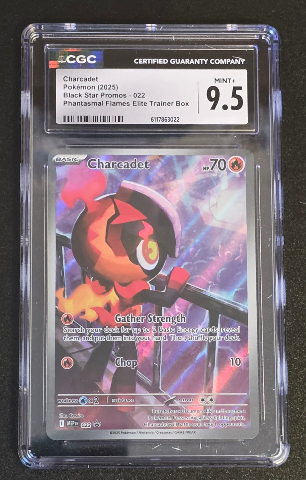 Charcadet, Black Star Promo 022, Phantasmal Flames Elite Trainer Box