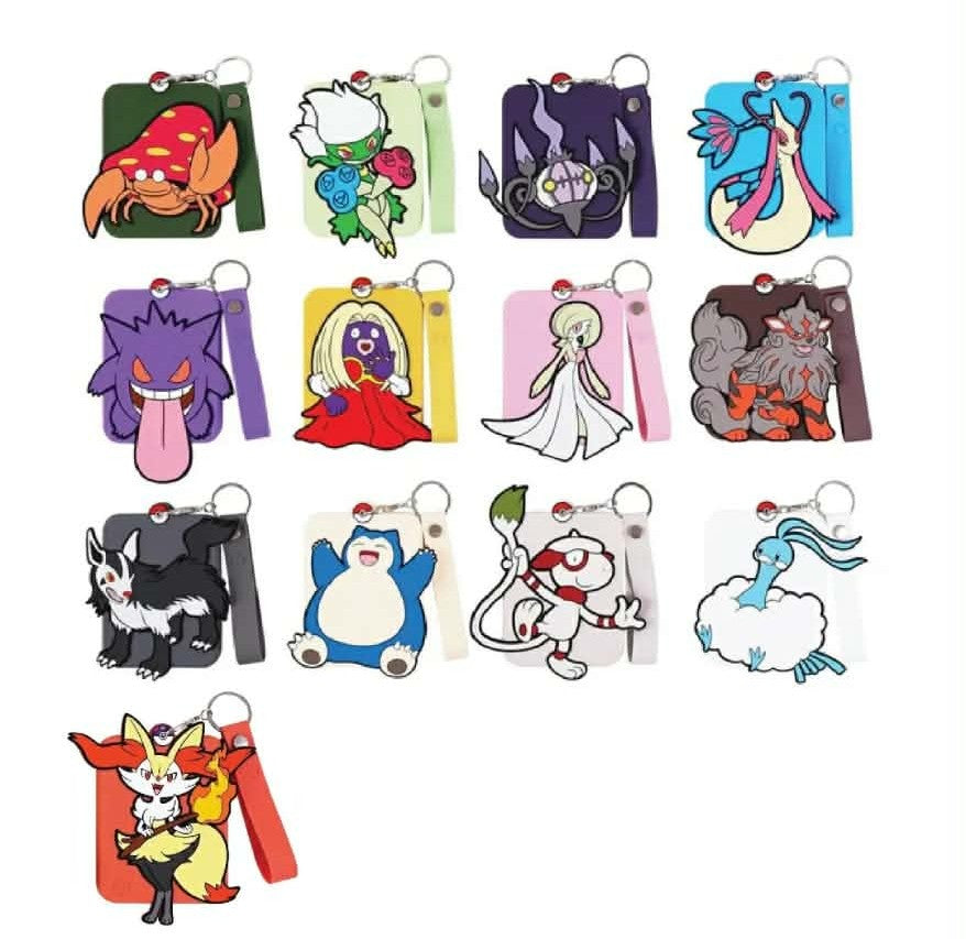 Chinese Pokemon Eevee Card Display Set Gift Box- Nine Colors Gahering Set