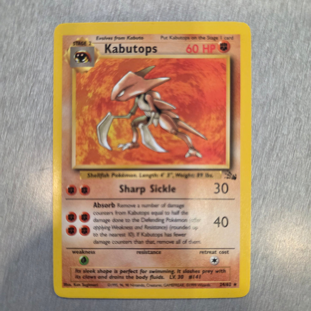 Kabutops, Jungle 24/62